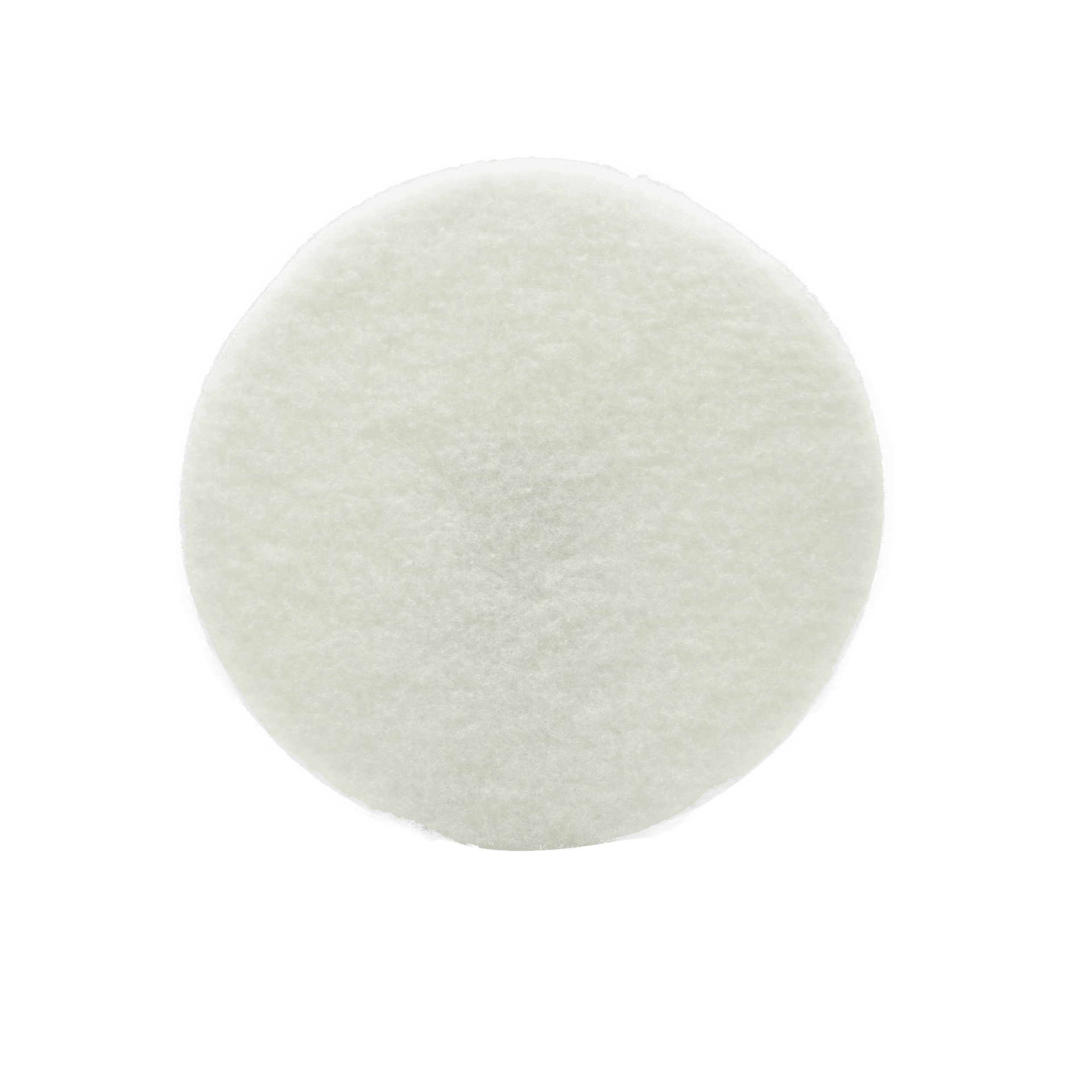 Round White Scrubby Pad