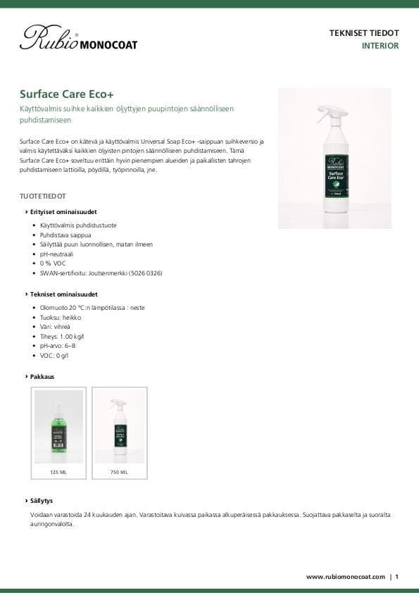 TDS Surface Care Eco+ - FI