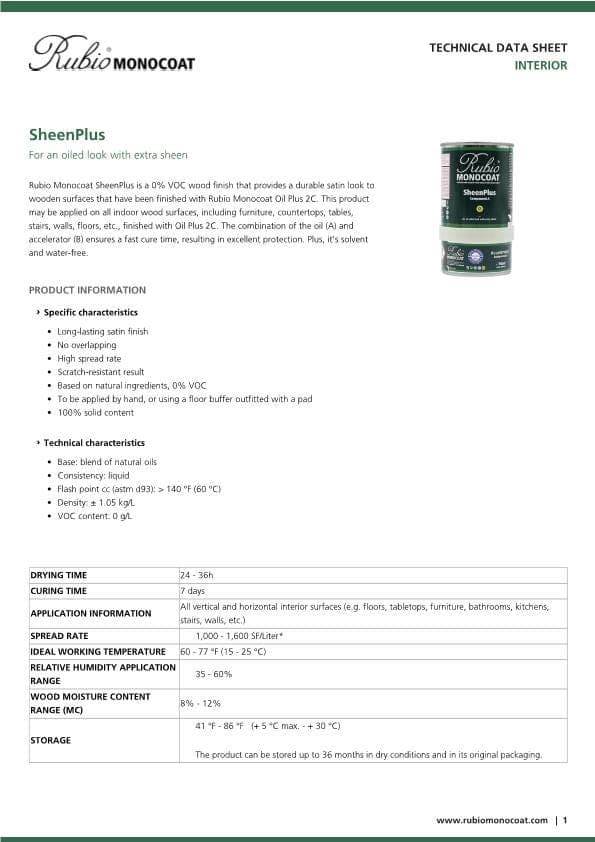 TDS SheenPlus - EN_US