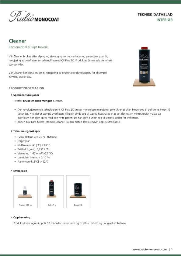 TDS Cleaner - NO