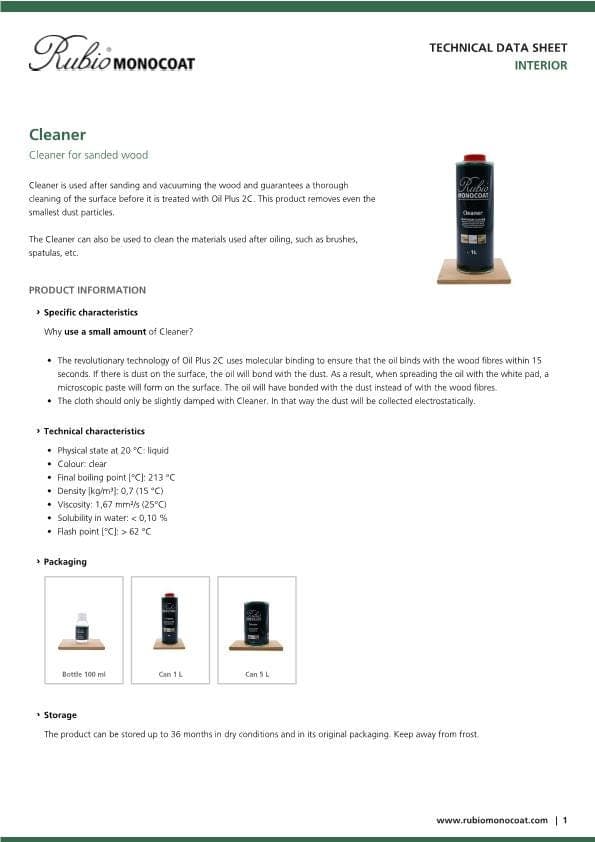 TDS Cleaner - EN