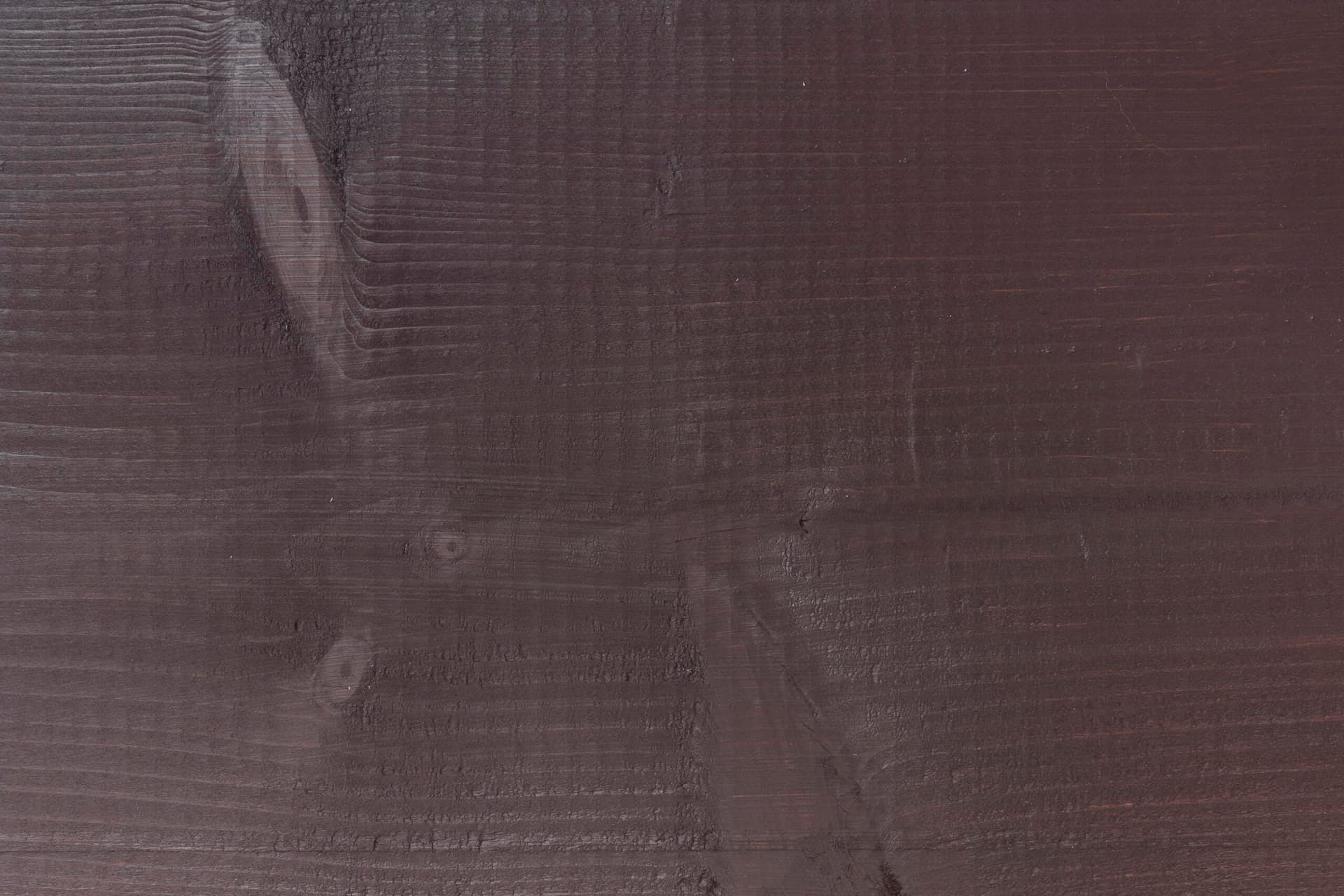 Burned Chocolate colour swatch on wood