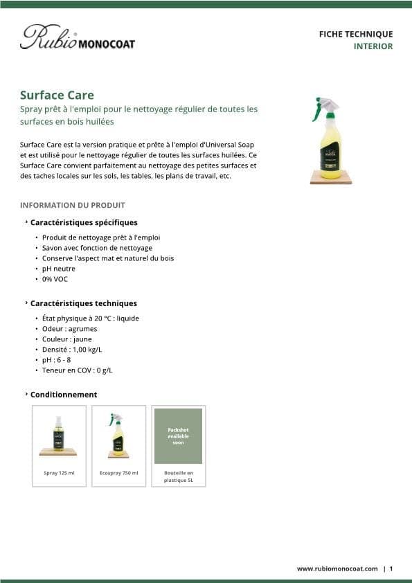 TDS Surface Care - FR