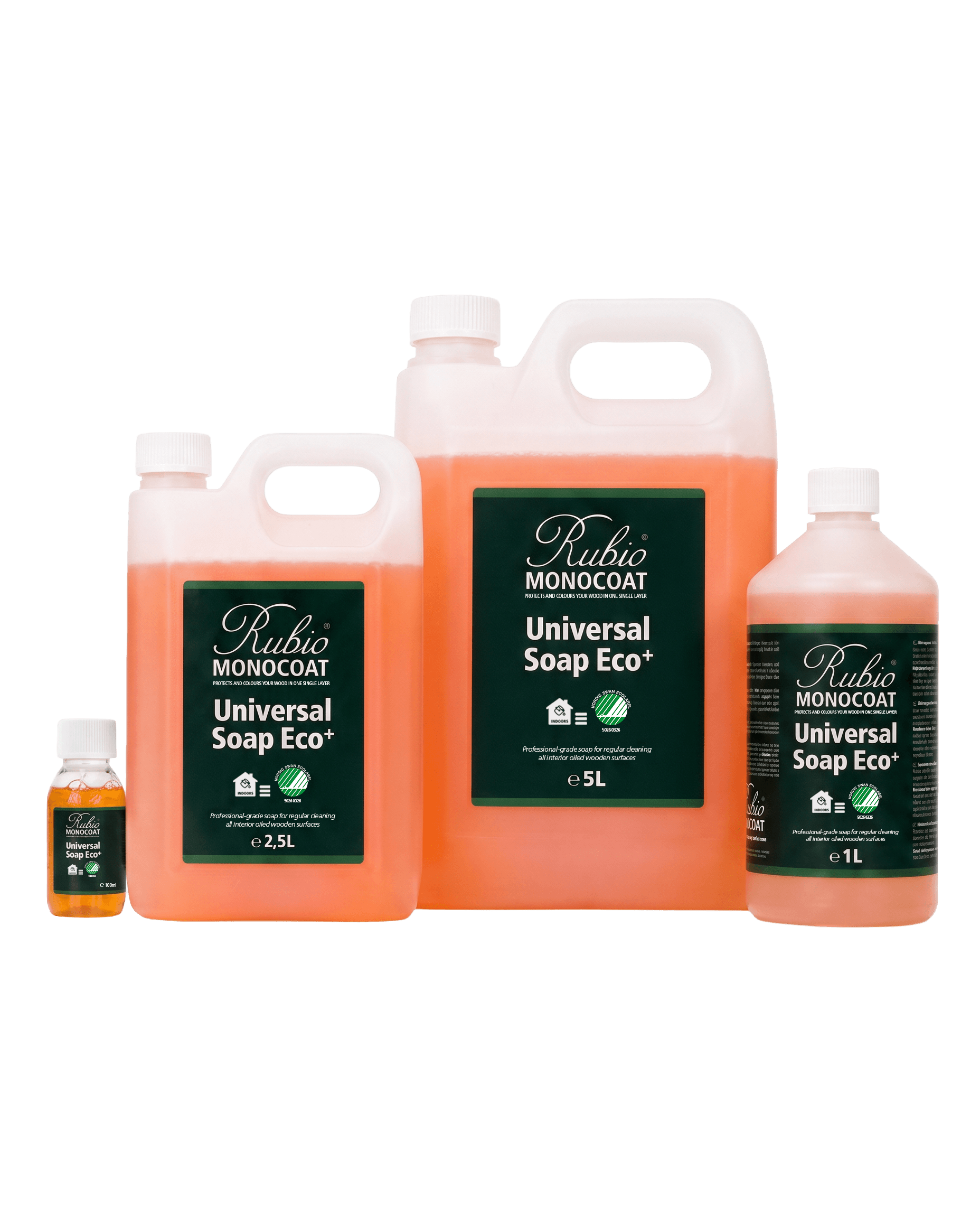 Universal Soap Eco+ Group without sprays - Pack shot - Transparent background
