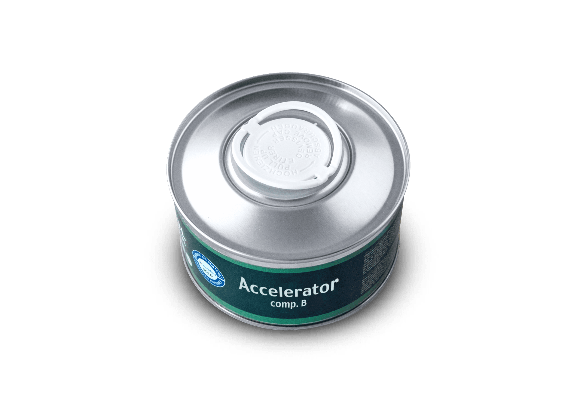 RMC Accelerator - comp. B - 300ml can - top view WEB