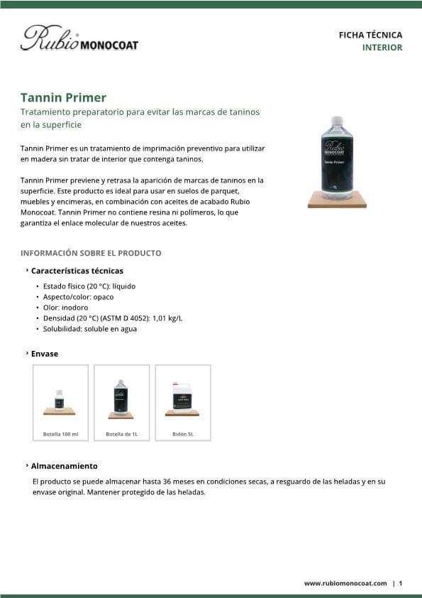 TDS Tannin Primer - ES