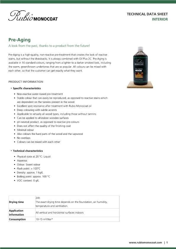 TDS Pre-Aging - EN