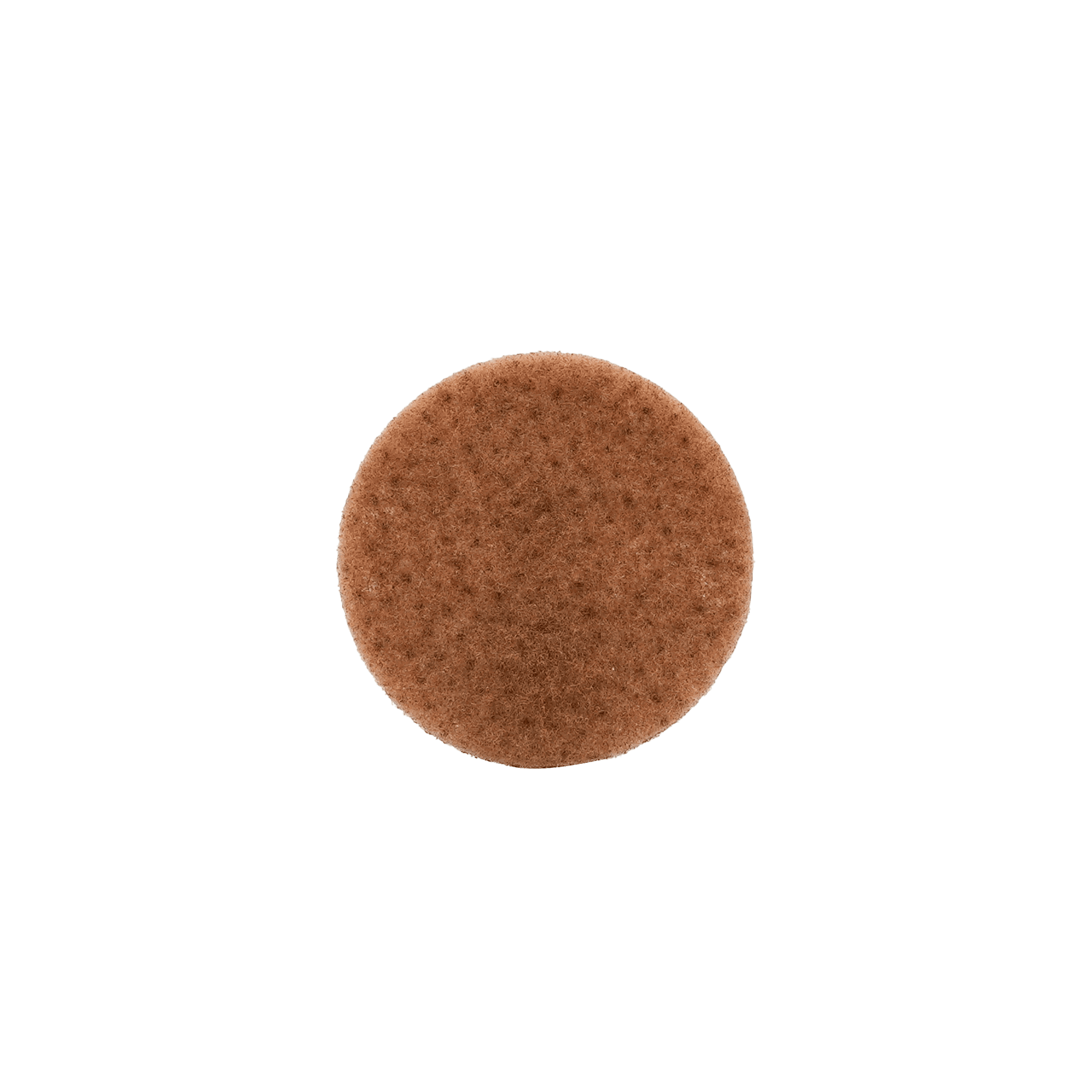 Small beige round pad