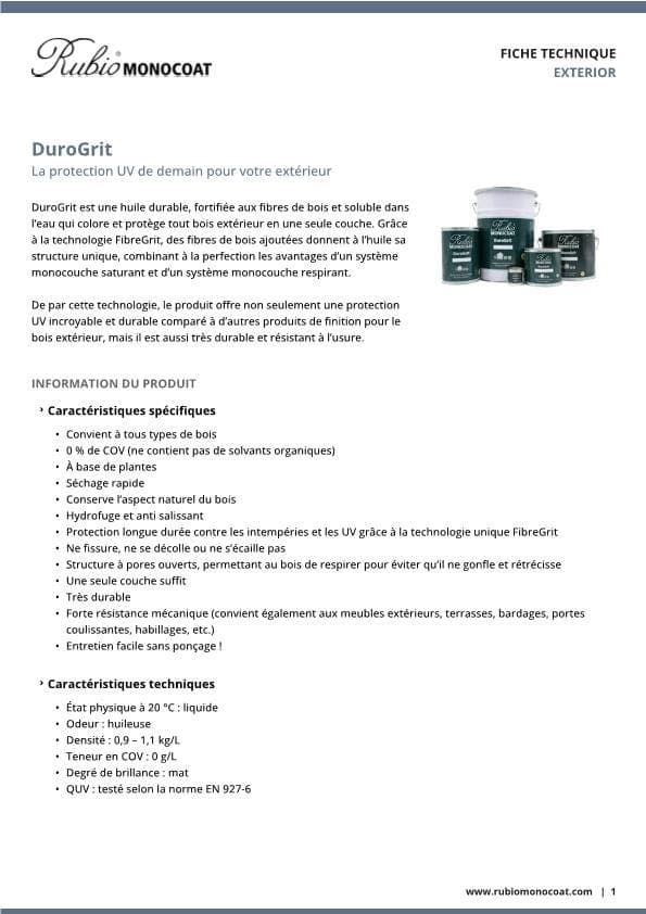 TDS DuroGrit - FR_CA
