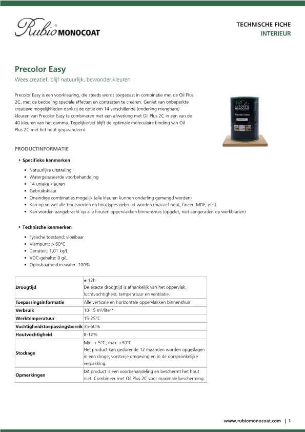TDS Precolor Easy - NL