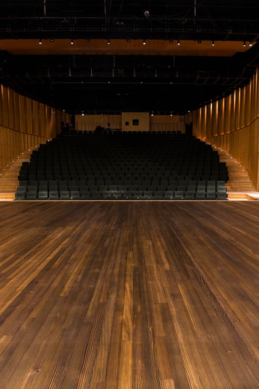 Theater stage and floor (Leietheater Deinze)
