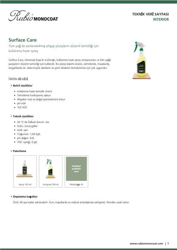 TDS Surface Care - TU