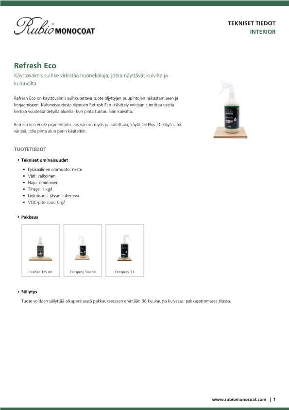 TDS Refresh Eco - FI