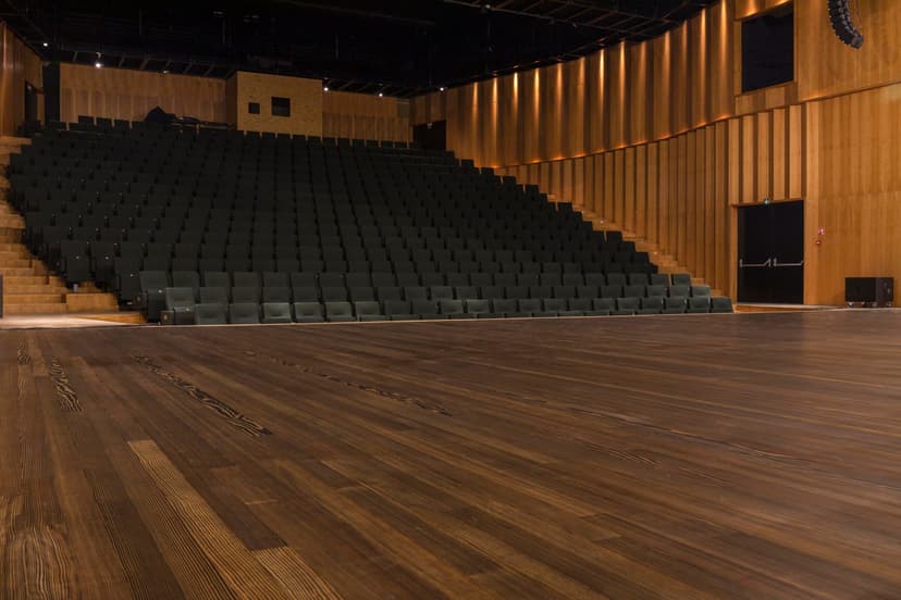 Theater stage and floor (Leietheater Deinze)