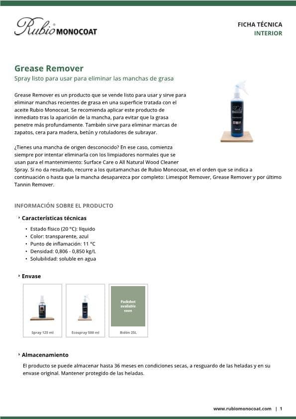 TDS Grease Remover - ES