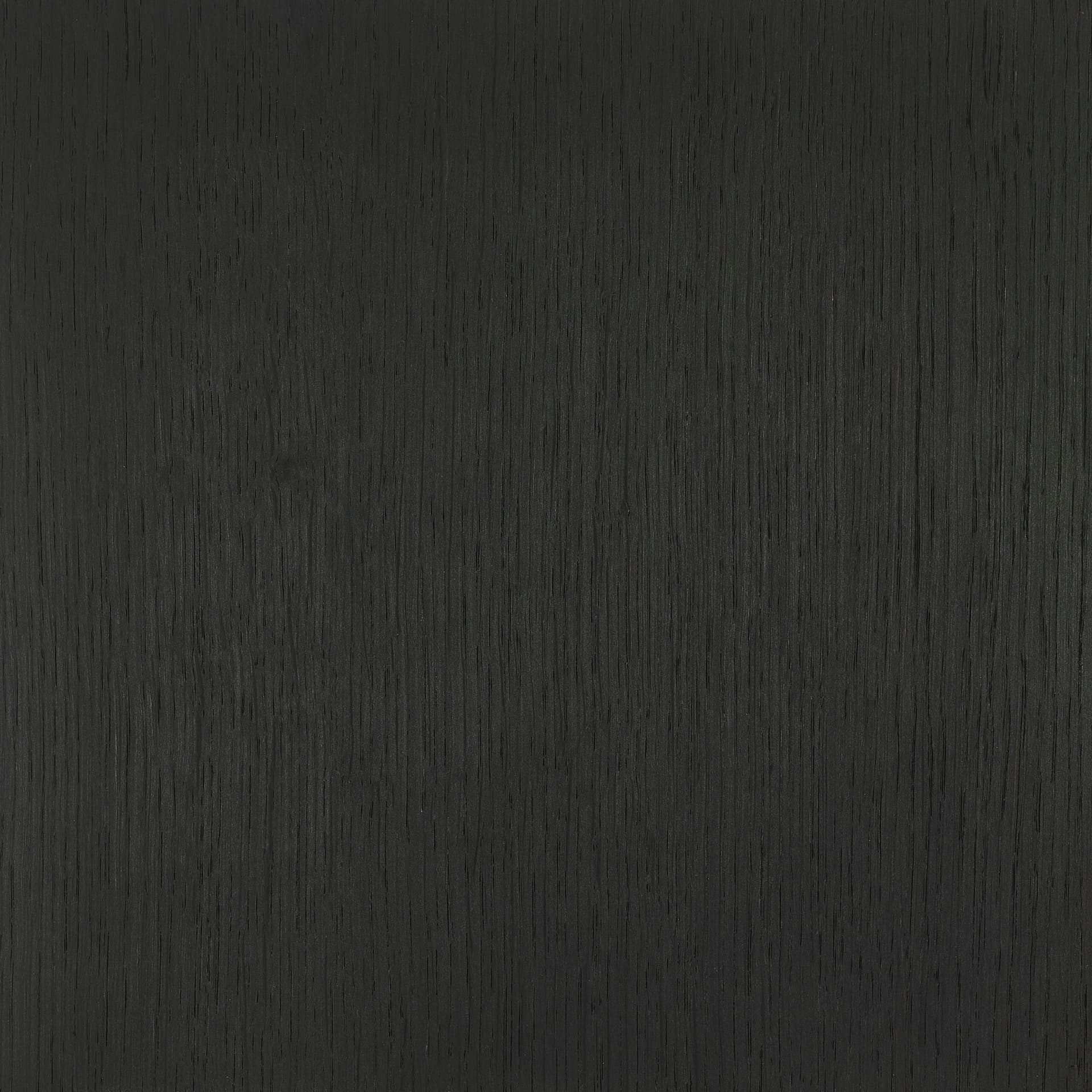 Jet Black colour swatch on wood