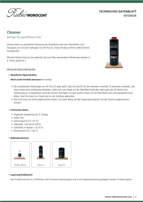 TDS Cleaner - DE