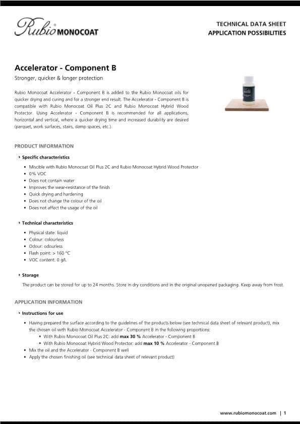 TDS Accelerator Comp B - EN