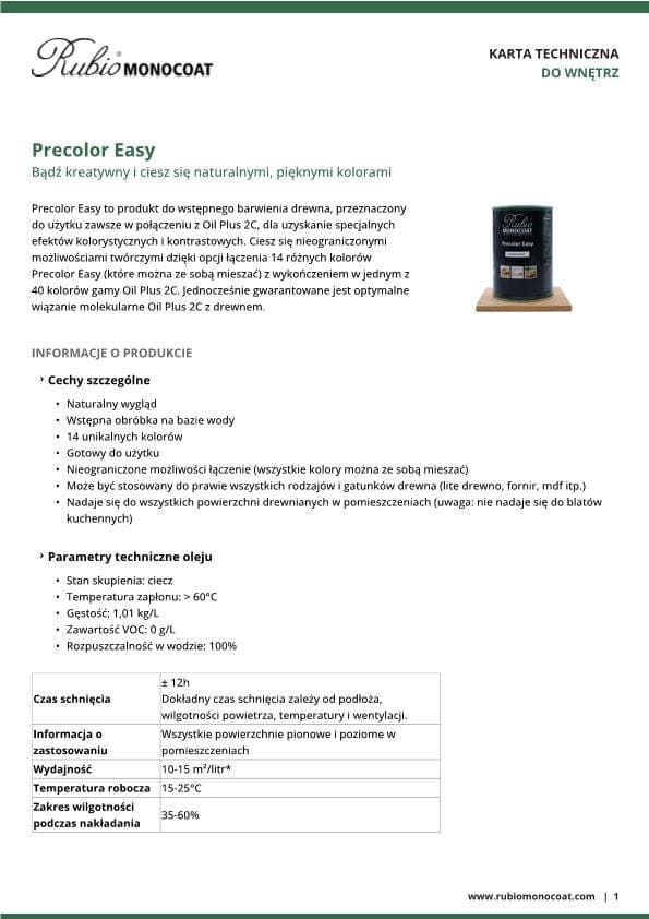 TDS Precolor Easy - PL