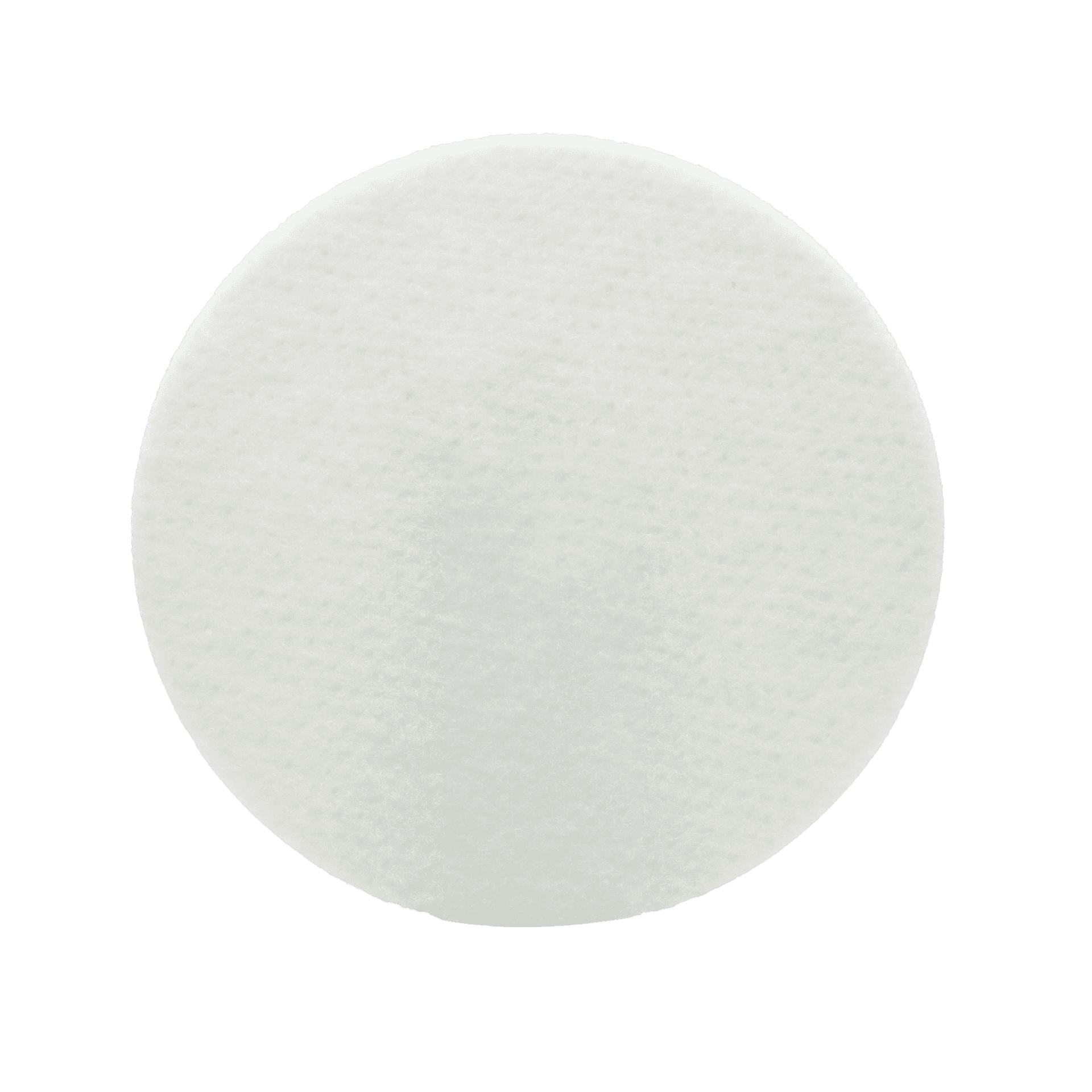 Big white round pad
