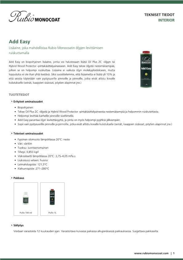 TDS Add Easy - FI