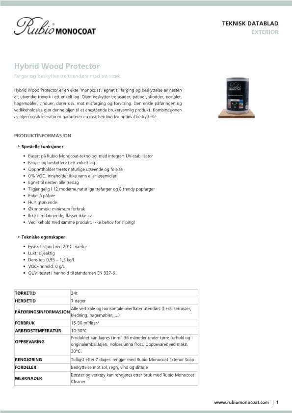 TDS Hybrid Wood Protector - NO