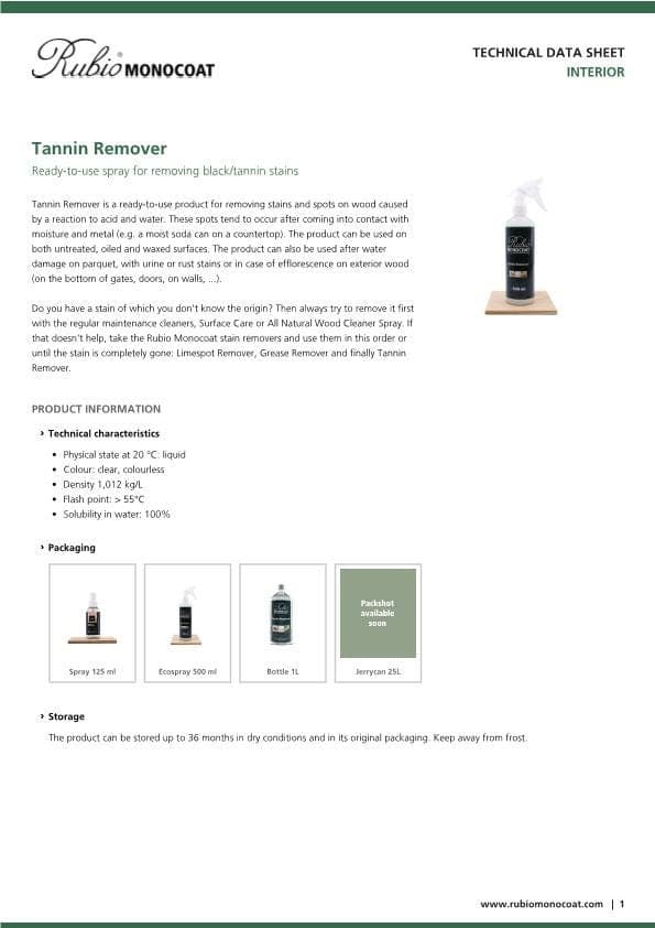 TDS Tannin Remover - EN