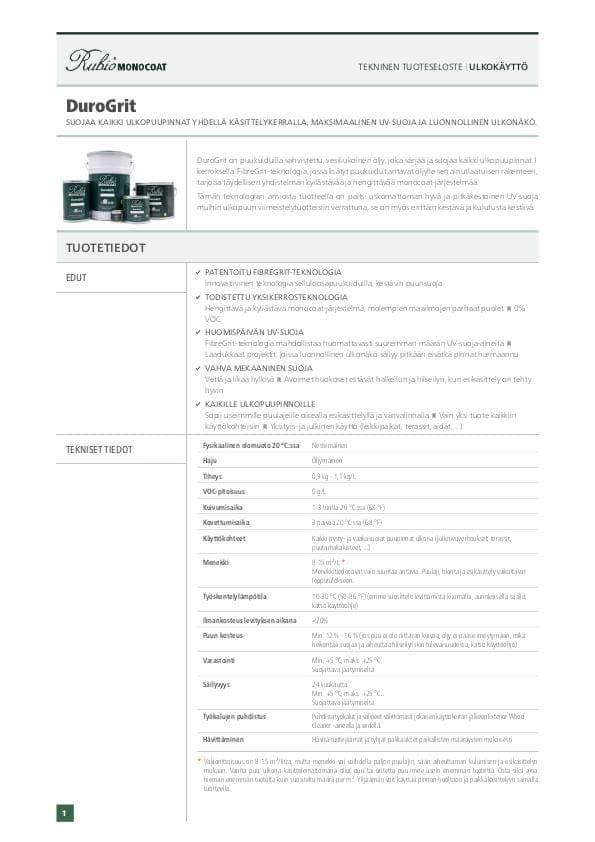 TDS DuroGrit - FI