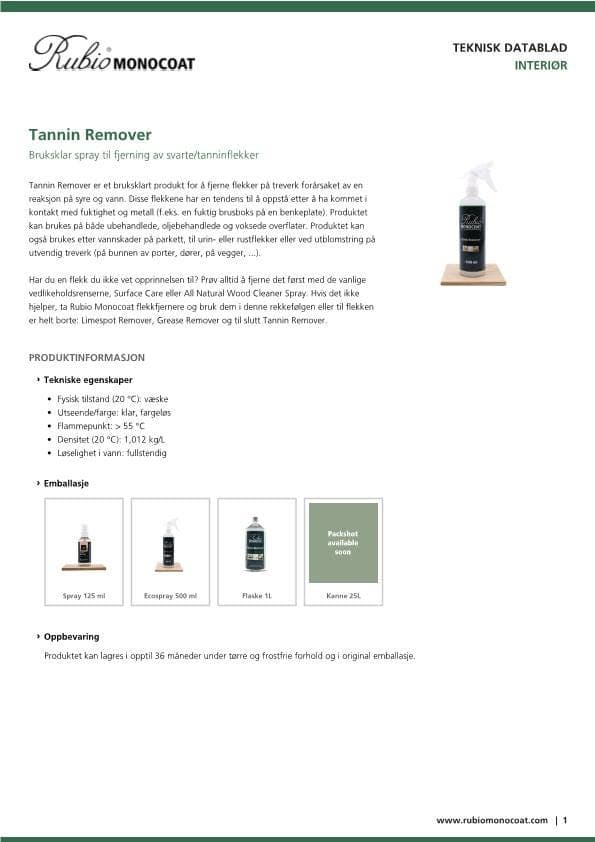 TDS Tannin Remover - NO