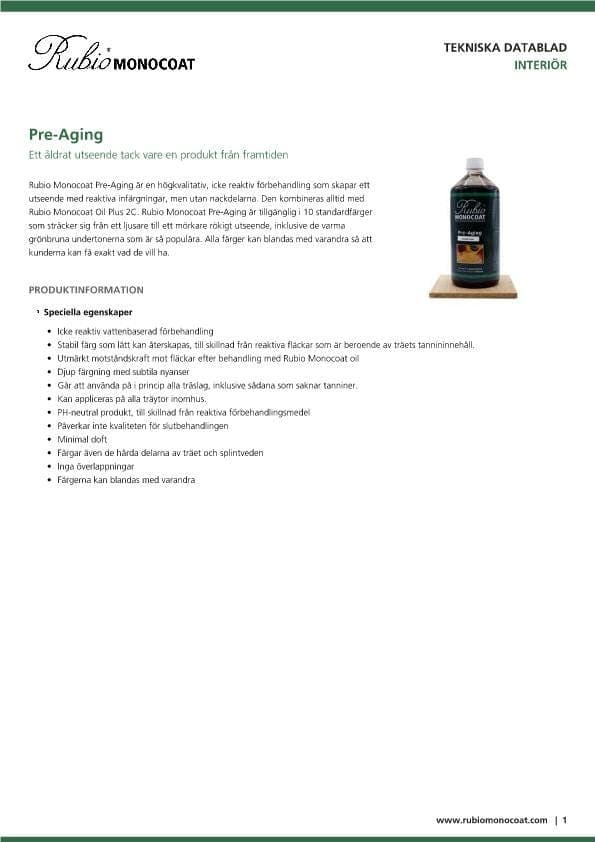 TDS Pre-Aging - SE