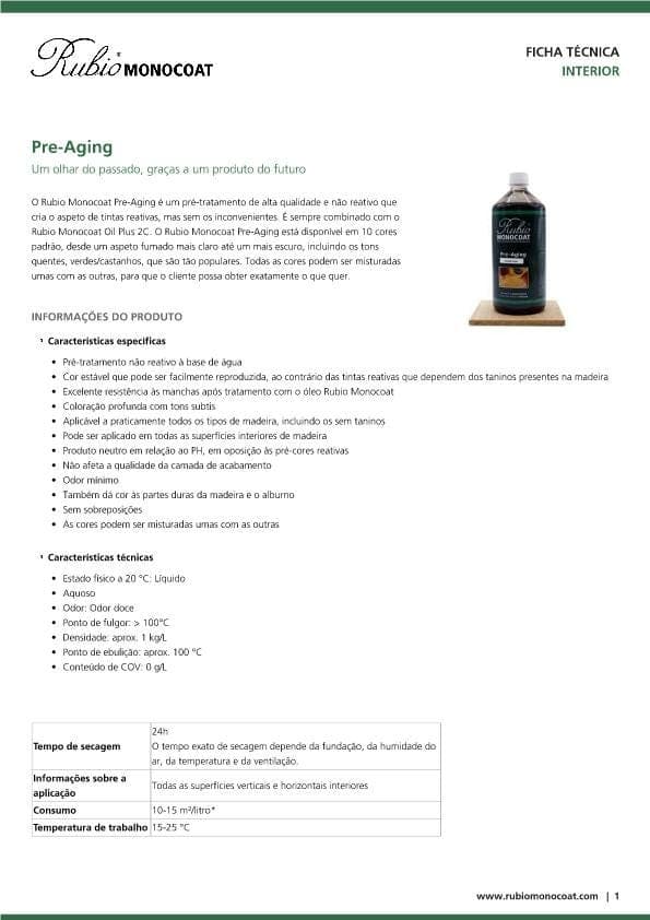 TDS Pre-Aging - PT