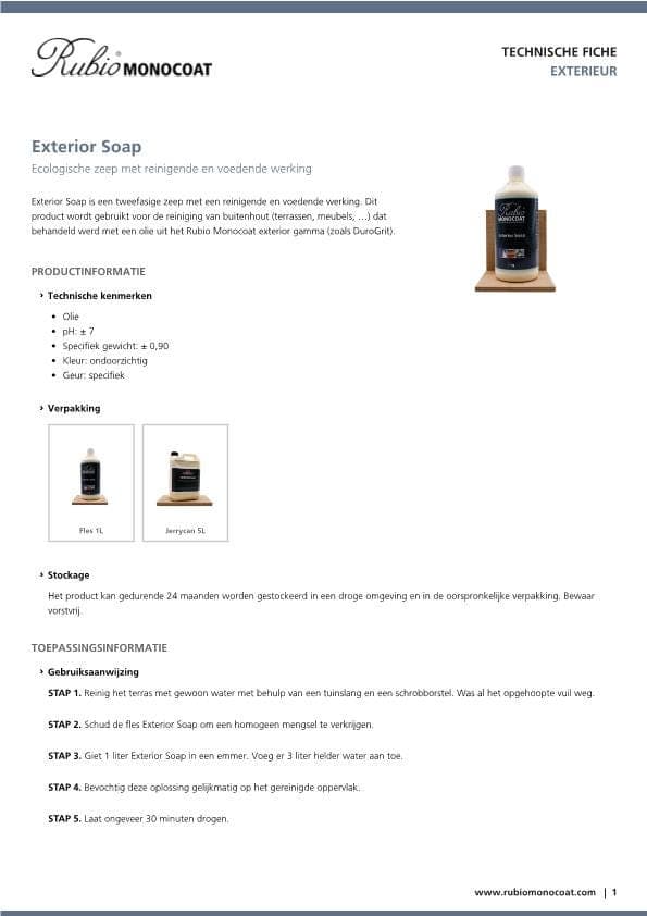 TDS Exterior Soap - NL