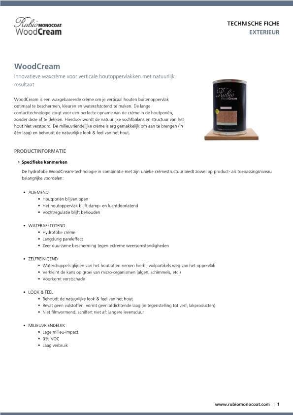 TDS WoodCream - NL