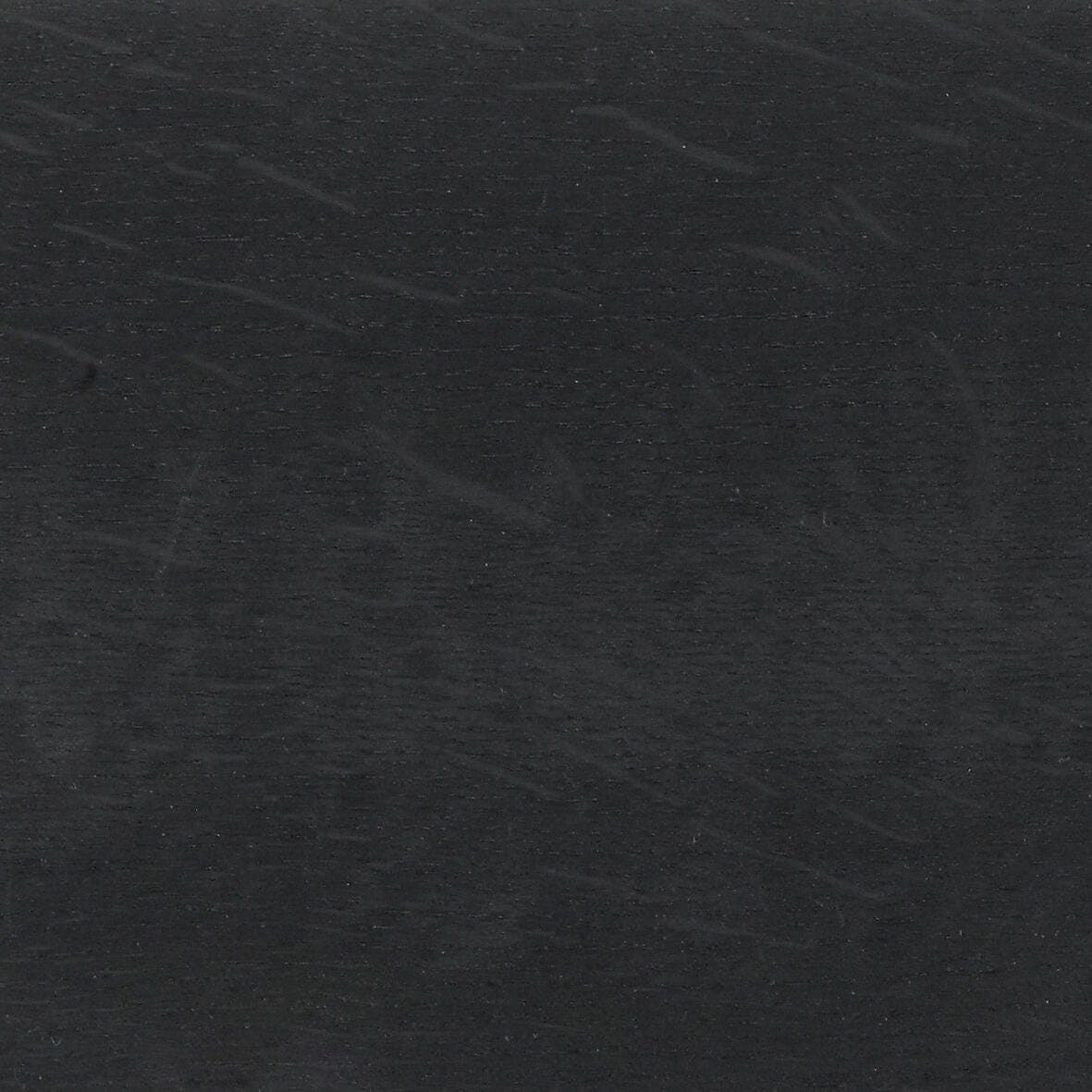 Intense Black colour swatch on wood