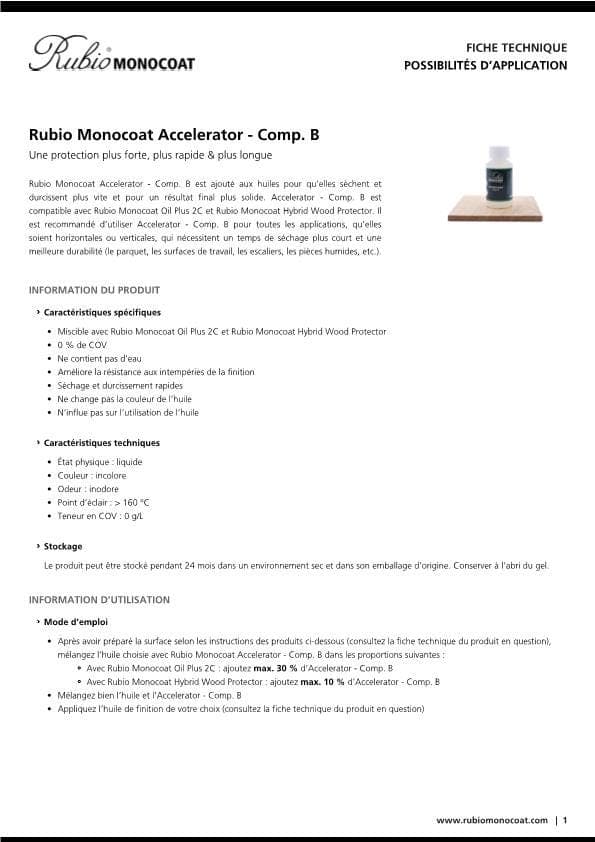 TDS Accelerator Comp B - FR