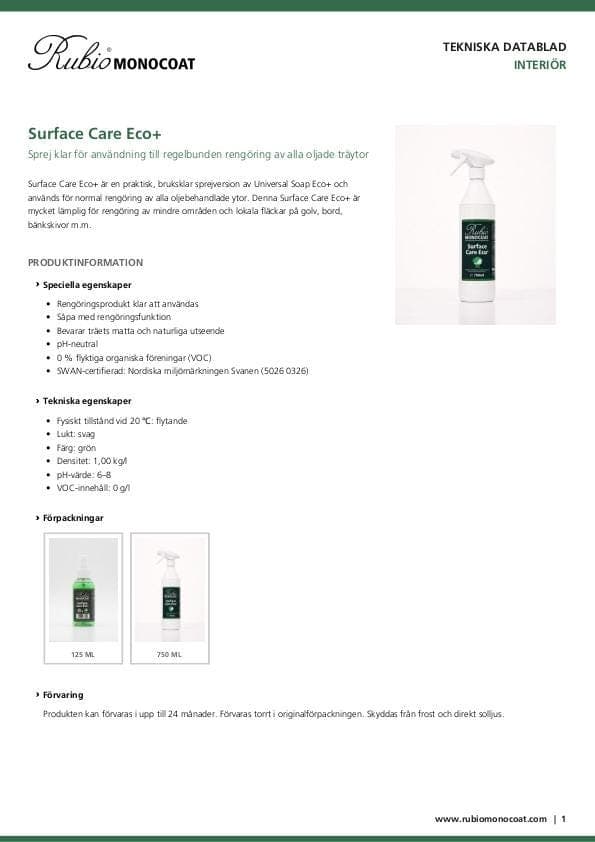 TDS Surface Care Eco+ - SE