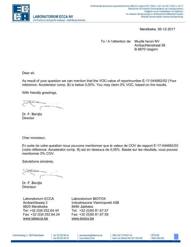 VOC statement_Oil Plus 2C_comp. B_Goldlabel_EN_FR
