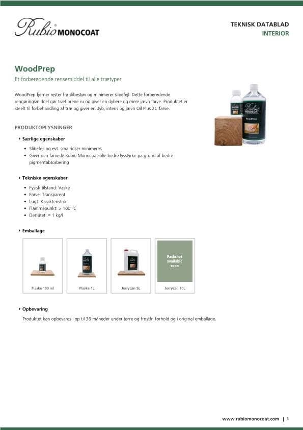 TDS WoodPrep - DK