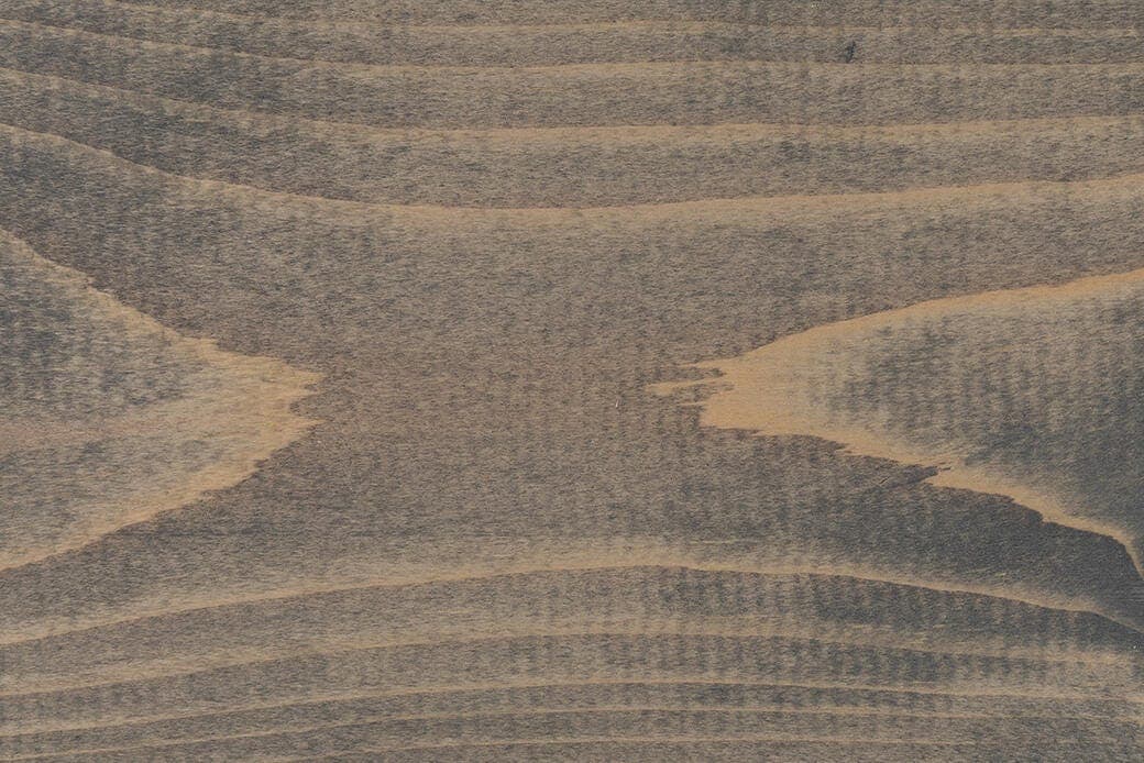 Blue Grey #5 colour swatch on wood