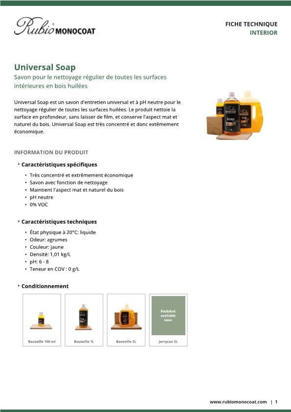 TDS Universal Soap - FR