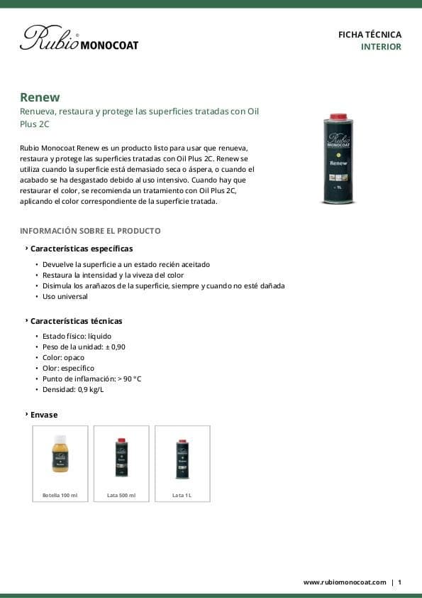TDS Renew - ES