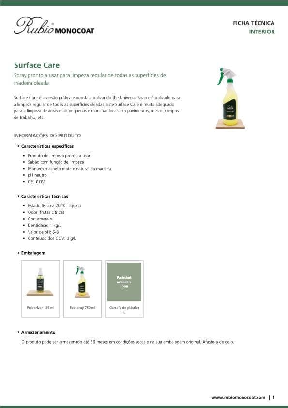 TDS Surface Care - PT