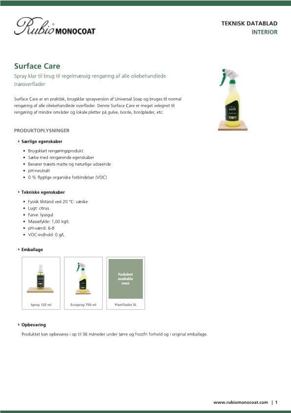 TDS Surface Care - DK
