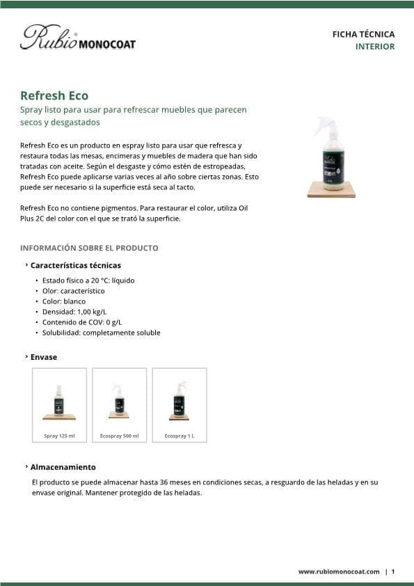 TDS Refresh Eco - ES