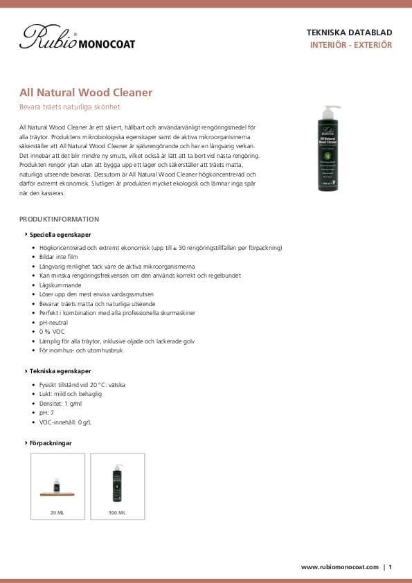 TDS All Natural Wood Cleaner - SE