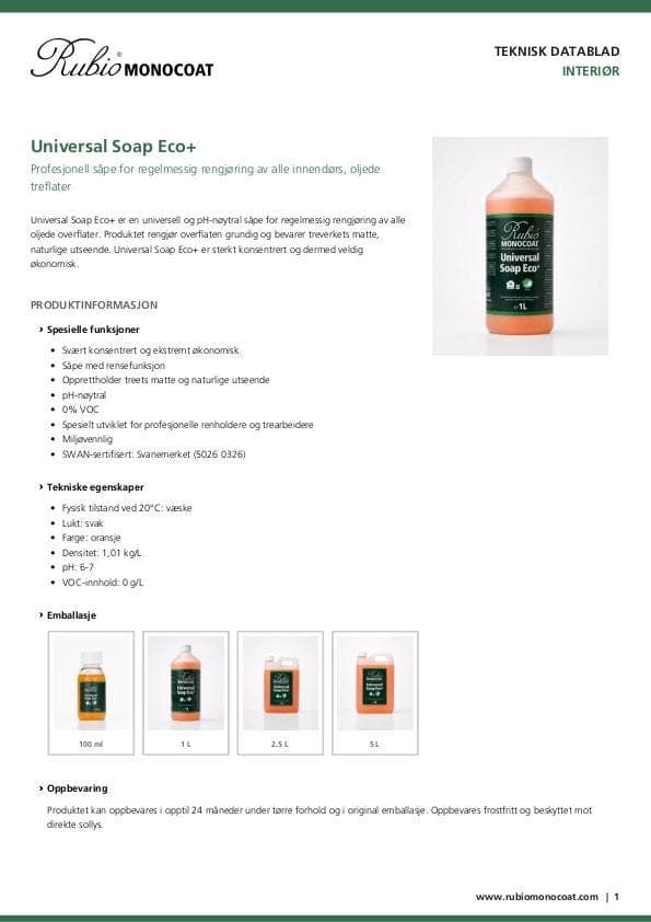 TDS Universal Soap Eco+ - NO
