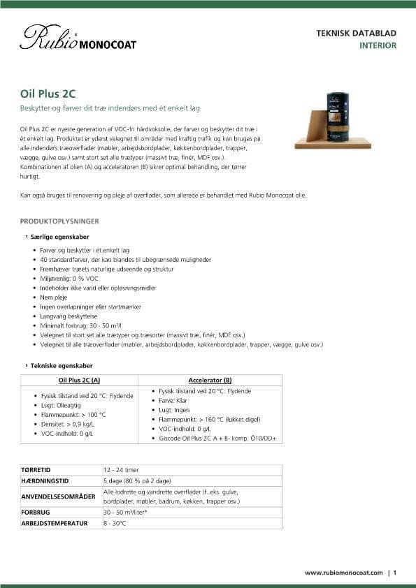 TDS Oil Plus 2C - DK