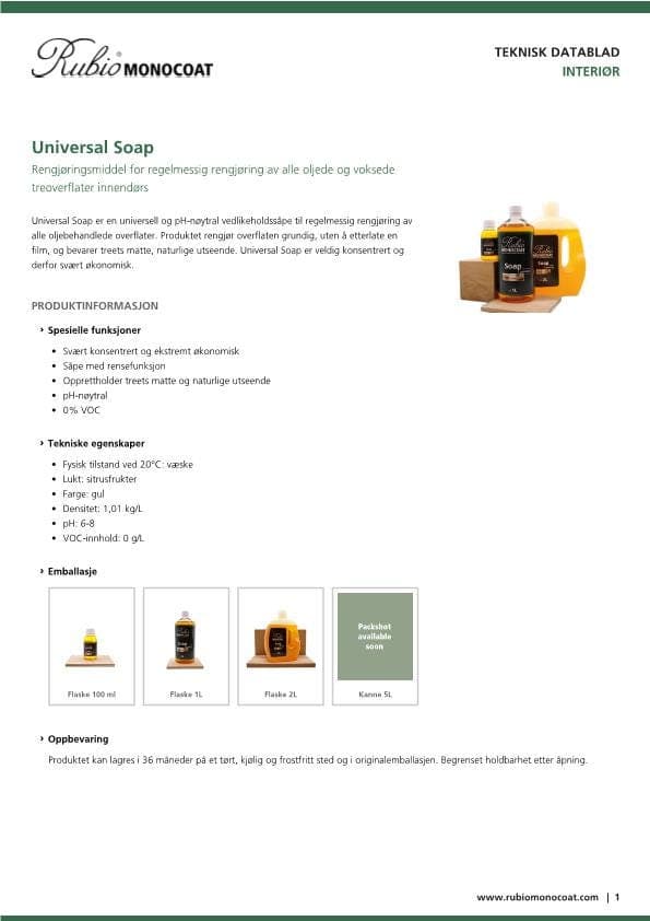 TDS Universal Soap - NO