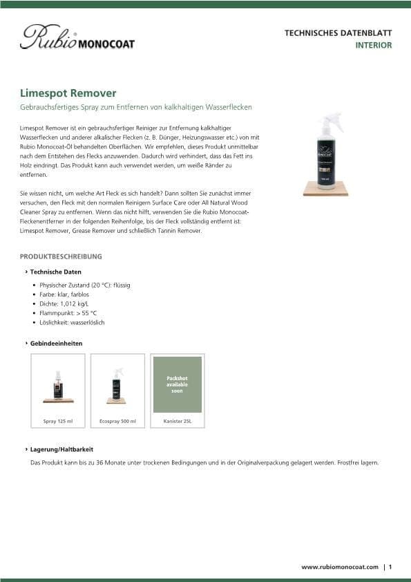 TDS Limespot Remover - DE