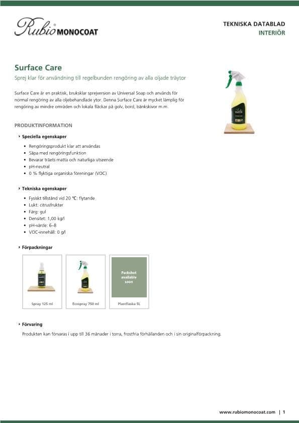 TDS Surface Care - SE